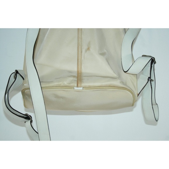 Coach Tan Nylon Double Pocket‎ Drawstring Women\'s Backpack Purse Bag 6258 main image 11